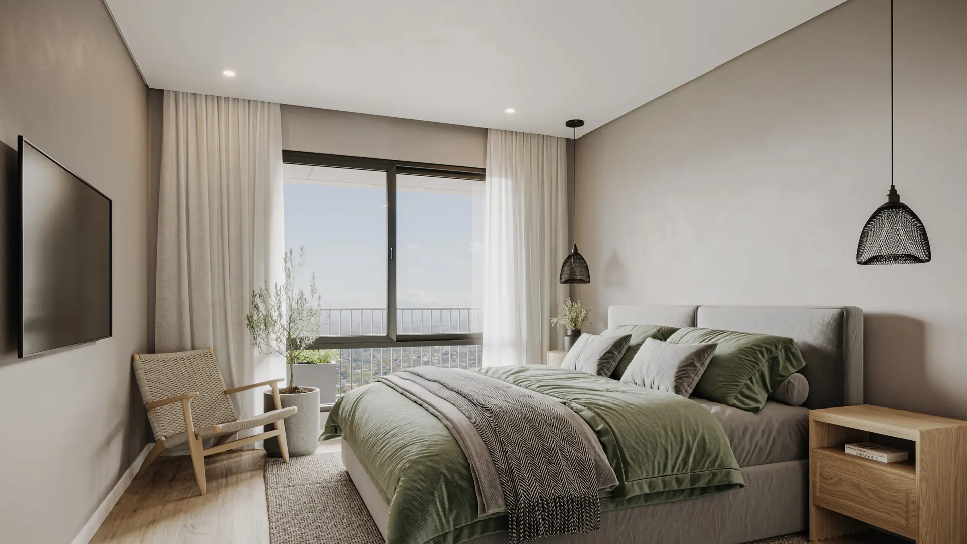 Render oficial de Torre Veinte, Proyecto Norte